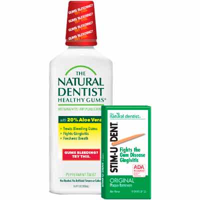 free healthy gums mouth rinse and stim u dent plaque removers - Free Healthy Gums Mouth Rinse and Stim-U-Dent Plaque Removers