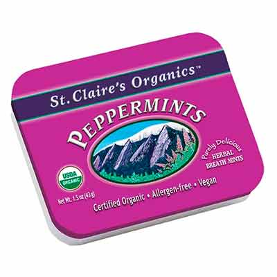 free st claires organic peppermints - FREE St. Claire’s Organic Peppermints