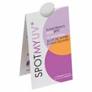 free spotmyuv sunscreen sticker sample 180x180 - FREE SPOTMYUV Sunscreen Sticker Sample