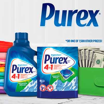 free purex laundry detergent - FREE Purex Laundry Detergent
