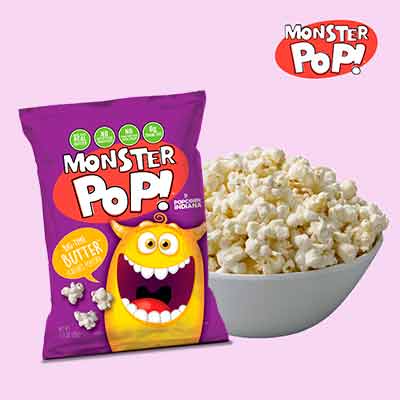 free monster pop big time butter popcorn - FREE Monster Pop Big-Time Butter Popcorn