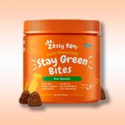free zesty paws stay green bites soft chews for dogs 180x180 - FREE Zesty Paws Stay Green Bites Soft Chews For Dogs