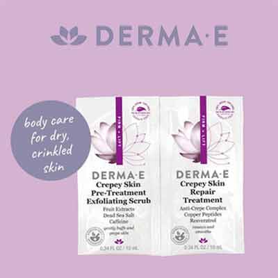 free derma e crepey skin duo samples - FREE Derma E Crepey Skin Duo Samples
