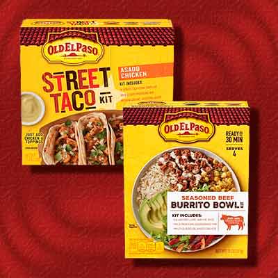 free old el paso burrito bowl kit or street taco kit - FREE Old El Paso Burrito Bowl Kit Or Street Taco Kit
