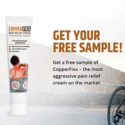 free copperfixx pain relief cream sample 1 - FREE CopperFixx Pain Relief Cream Sample