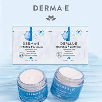 free derma e hydrating day night cream duo - FREE Derma E Hydrating Day & Night Cream Duo