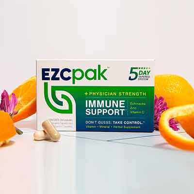 free ezc pak 5 day tapered immune support - FREE EZC Pak 5-Day Tapered Immune Support
