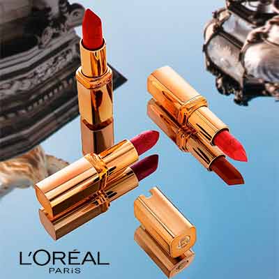 free loreal paris red lipstick set - FREE L'Oréal Paris Red Lipstick Set