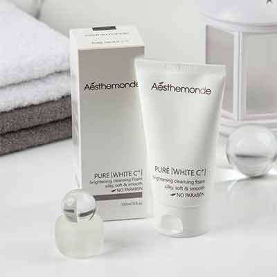 free aesthemonde pure white c cleansing foam 150ml - FREE AESTHEMONDE Pure White C Cleansing Foam