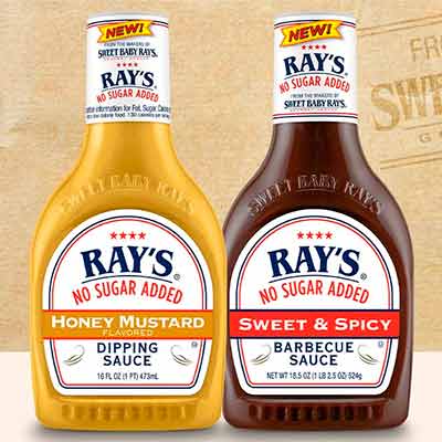 free bottle of rays no sugar added barbecue sauce - FREE Bottle of Ray’s No Sugar Added Barbecue Sauce