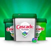 free cascade platinum dish detergent sample 180x180 - FREE Cascade Platinum Dish Detergent Sample