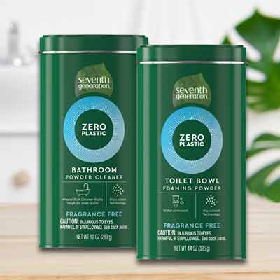 free seventh generation zero plastic toilet bathroom powder cleaner - FREE Seventh Generation Zero Plastic Toilet & Bathroom Powder Cleaner