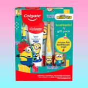 free colgate kids minions toothbrush toothpaste gift set 180x180 - FREE Colgate Kids Minions Toothbrush & Toothpaste Gift Set
