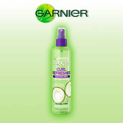 free garnier fructis curl refresher reviving water - FREE Garnier Fructis Curl Refresher Reviving Water
