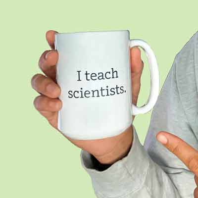 free i teach scientists mug - FREE I Teach Scientists Mug