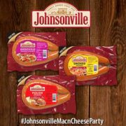 free johnsonville smoked sausage mac cheese 180x180 - FREE Johnsonville Smoked Sausage Mac & Cheese