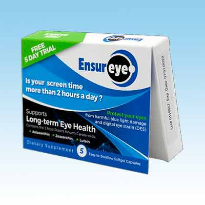 free ensureye eye health natural supplement 5 day supply - FREE EnsurEye Eye Health Natural Supplement 5-Day Supply