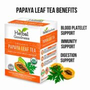 free herbal goodness papaya leaf tea sample 180x180 - FREE Herbal Goodness Papaya Leaf Tea Sample