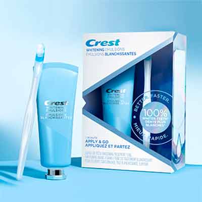 free crest whitening emulsions with wand applicator - FREE Crest Whitening Emulsions with Wand Applicator