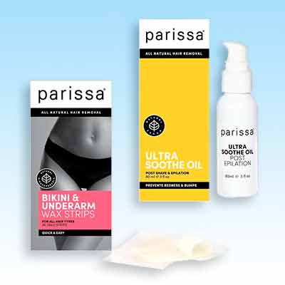 free parissa bikini underarm wax strips kit and ultra soothe oil - FREE Parissa Bikini & Underarm Wax Strips Kit and Ultra Soothe Oil