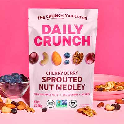 free daily crunch sprouted nut medley - FREE Daily Crunch Sprouted Nut Medley