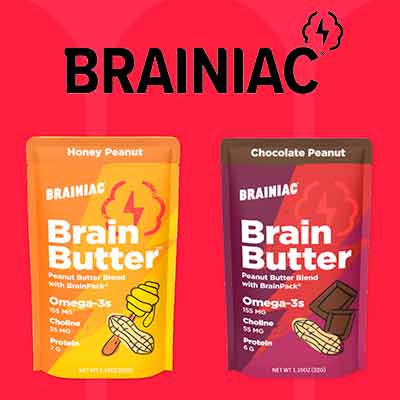 free brainiac almond butter - FREE Brainiac Almond Butter