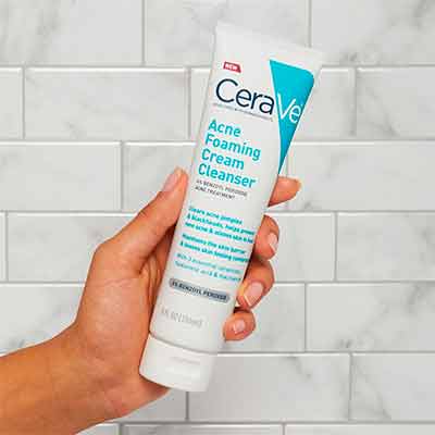 free cerave acne foaming cream cleanser - FREE CeraVe Acne Foaming Cream Cleanser