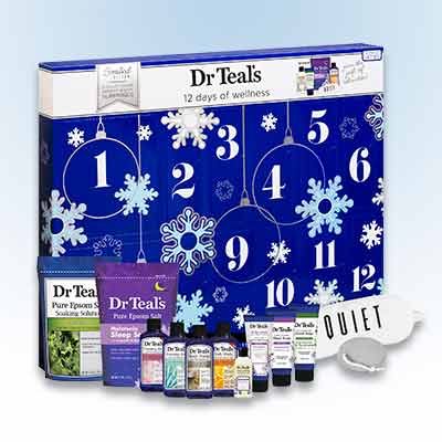 free dr teals bath body advent calendar or wellness aromatherapy candle trio gift set - FREE Dr Teal's Bath & Body Advent Calendar Or Wellness Aromatherapy Candle Trio Gift Set
