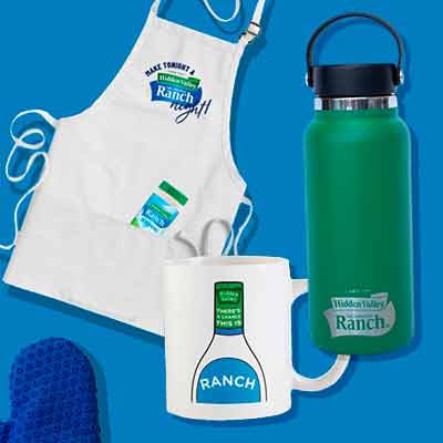 free hidden valley ranch branded mug apron or water bottle - FREE Hidden Valley Ranch Branded Mug, Apron or Water Bottle
