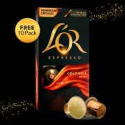 free lor espresso 10 capsule sample pack 180x180 - FREE L’OR Espresso 10 Capsule Sample Pack