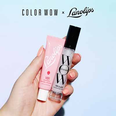 free color wow pop lock frizz serum and lanolips strawberry 101 ointment lip balm - FREE Color Wow Pop & Lock Frizz Serum And Lanolips Strawberry 101 Ointment Lip Balm