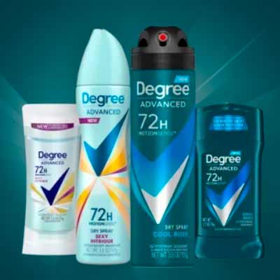 free degree dry spray antiperspirant deodorant 1 - FREE Degree Dry Spray Antiperspirant Deodorant