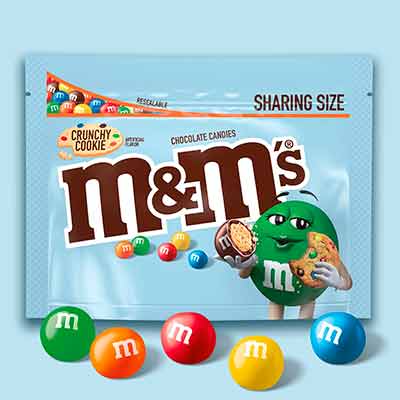 free mms crunchy cookie chocolate candy sample - FREE M&M'S Crunchy Cookie Chocolate Candy Sample