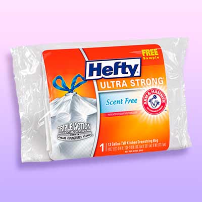 free hefty trash bag sample - FREE Hefty Trash Bag Sample