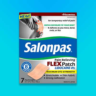 free salonpas pain relieving lidocaine flex patch - FREE Salonpas Pain Relieving Lidocaine FLEX Patch