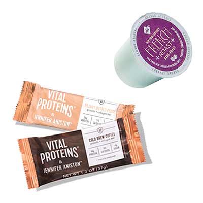 free members mark french roast coffee pods and vital proteins jennifer aniston protein collagen bars - FREE Member's Mark French Roast Coffee Pods and Vital Proteins - Jennifer Aniston Protein + Collagen Bars