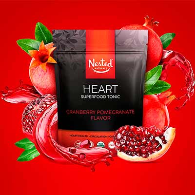 free nested naturals heart superfood tonic drink mix supplement - FREE Nested Naturals Heart Superfood Tonic Drink Mix Supplement