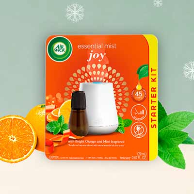 free essential mist diffuser starter kit from air wick - FREE Essential Mist Diffuser Starter Kit from Air Wick