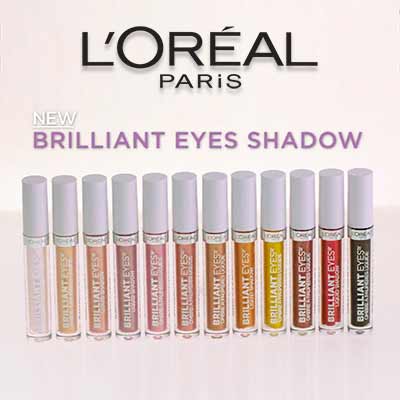 free loreal paris brilliant eyes liquid eyeshadow - FREE L'Oréal Paris Brilliant Eyes Liquid Eyeshadow