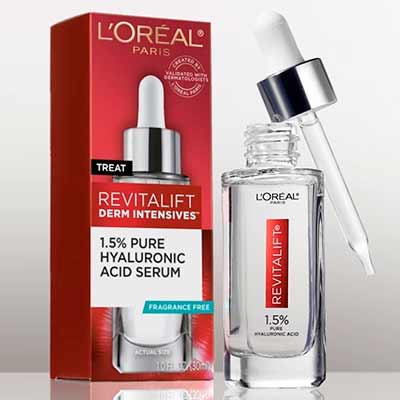 free loreal revitalift derm intensives 1 5 pure hyaluronic acid serum - FREE L'Oréal Revitalift Derm Intensives 1.5% Pure Hyaluronic Acid Serum