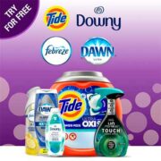 free tide downy febreze and dawn products 180x180 - FREE Tide, Downy, Febreze and Dawn Products