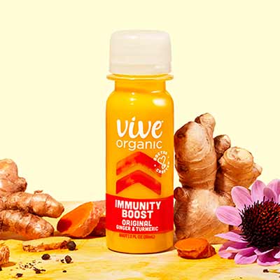 free vive organic immunity boost original ginger turmeric shot - FREE Vive Organic Immunity Boost Original Ginger & Turmeric Shot