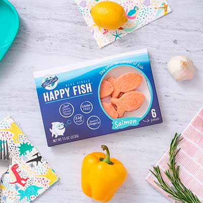 free blue circle foods atlantic salmon happy fish - FREE Blue Circle Foods Atlantic Salmon Happy Fish