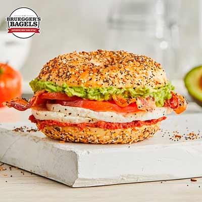 free brueggers bagels bagel with cream cheese - FREE Bruegger's Bagels Bagel With Cream Cheese