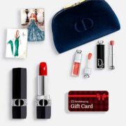 free dior makeup set rouge dior refillable lipstick notebooks bookshop gift card 180x180 - FREE Dior Makeup Set, Rouge Dior Refillable Lipstick, Notebooks & Bookshop Gift Card