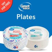free great value paper plates 180x180 - FREE Great Value Paper Plates
