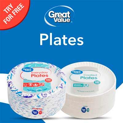 free great value paper plates - FREE Great Value Paper Plates