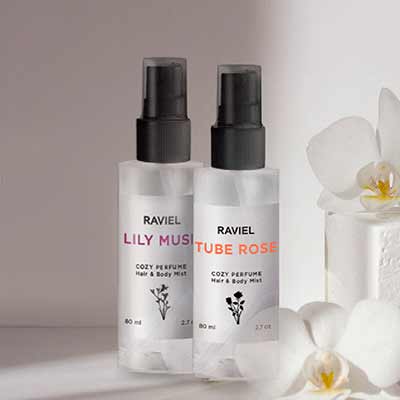 free raviel cozy perfume hair body mist spray - FREE RAVIEL Cozy Perfume Hair & Body Mist Spray