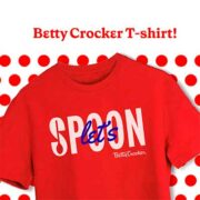 free betty crocker branded t shirt 180x180 - FREE Betty Crocker Branded T-Shirt