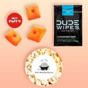 free cheez it puffd robs backstage popcorn dude wipes 180x180 - FREE Cheez-It Puff'd, Rob's Backstage Popcorn & DUDE Wipes